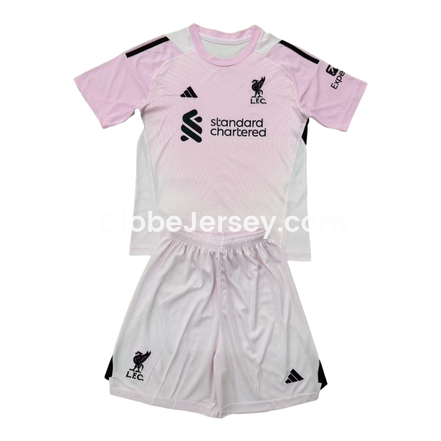 Liver.pool 25-26 Light Pink Goalkeeper Kids Kit
