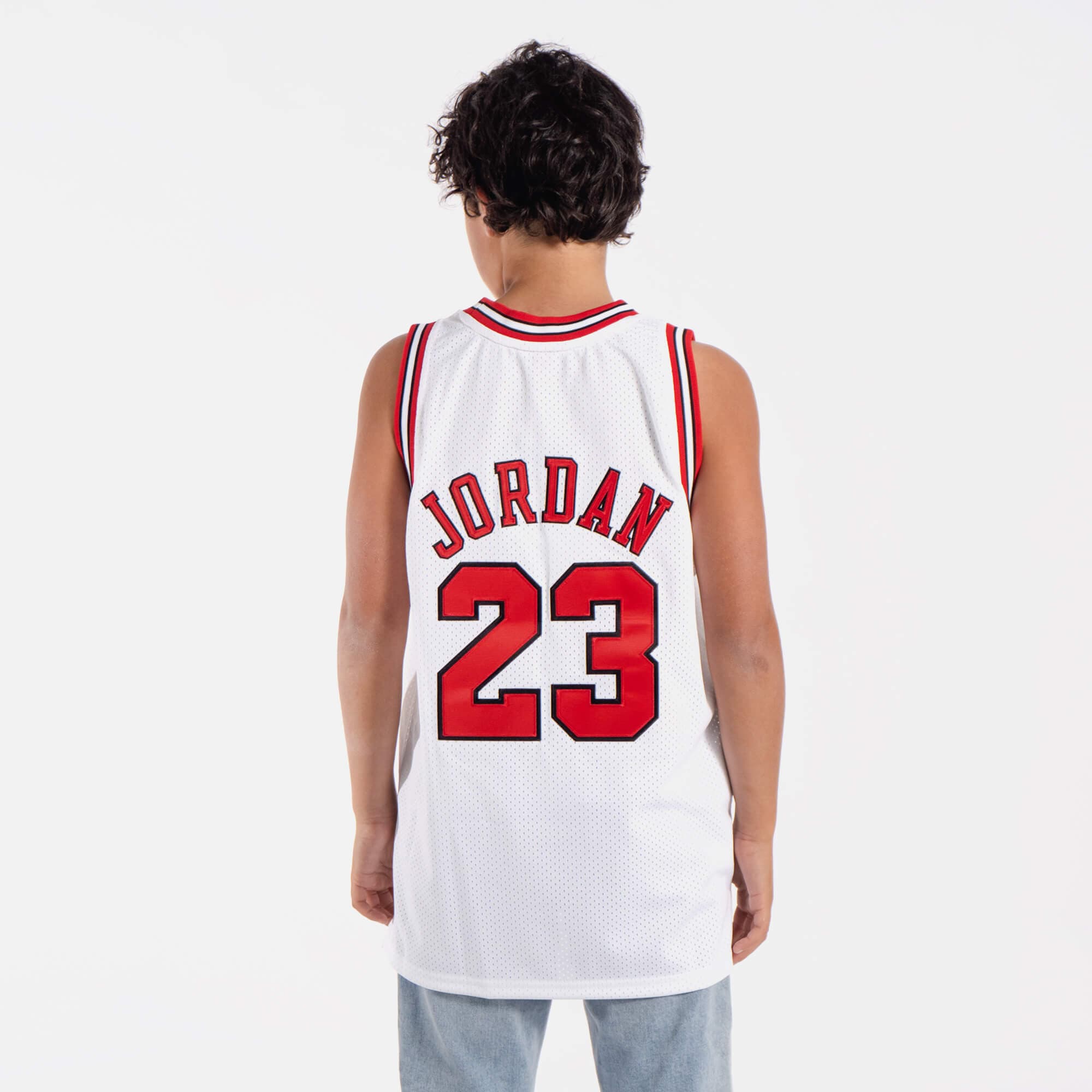 Michael Jordan Youth Chicago Bulls Premium 1997-98 NBA  Jersey