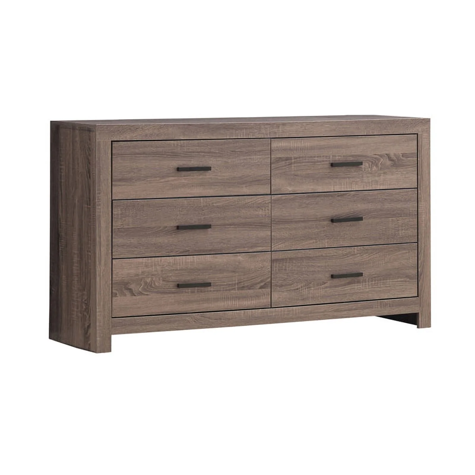 Brantford 4-piece Eastern King Panel Bedroom Set Barrel Oak