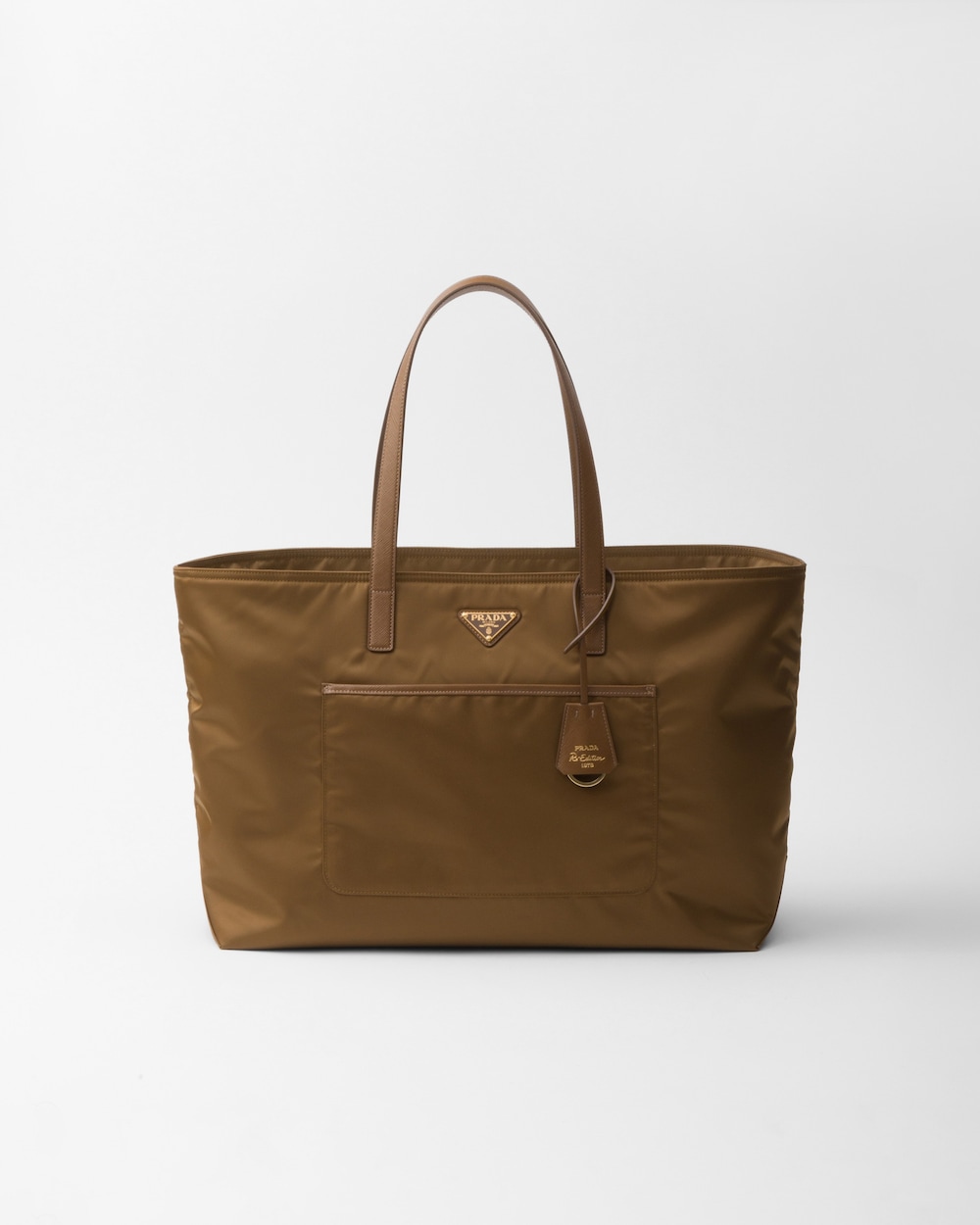 Re-Edition 1978 Large Re-Nylon and Saffiano Leather Tote Bag