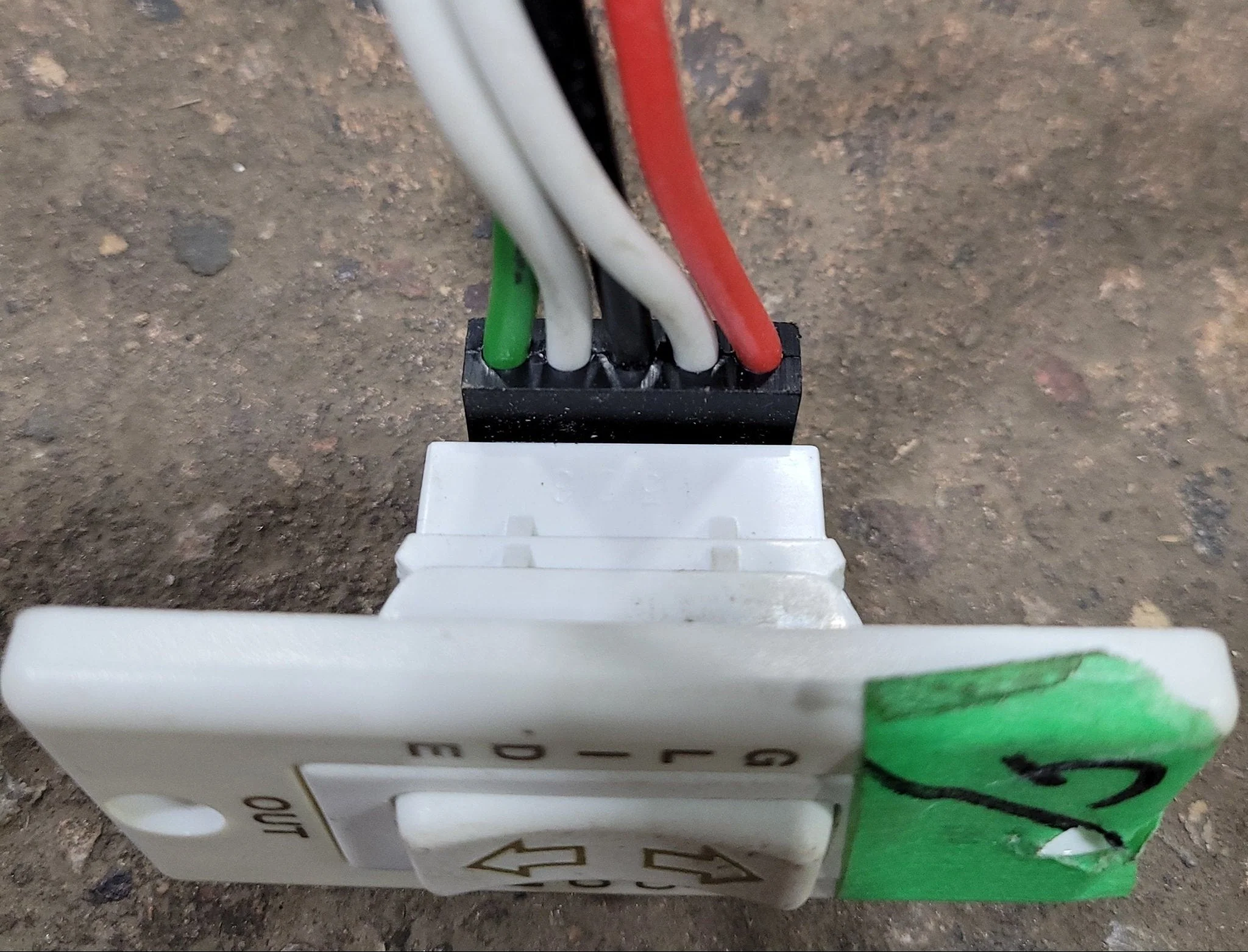 Used Lippert Old-Style Slide-Out Electric Switch Assembly 173628