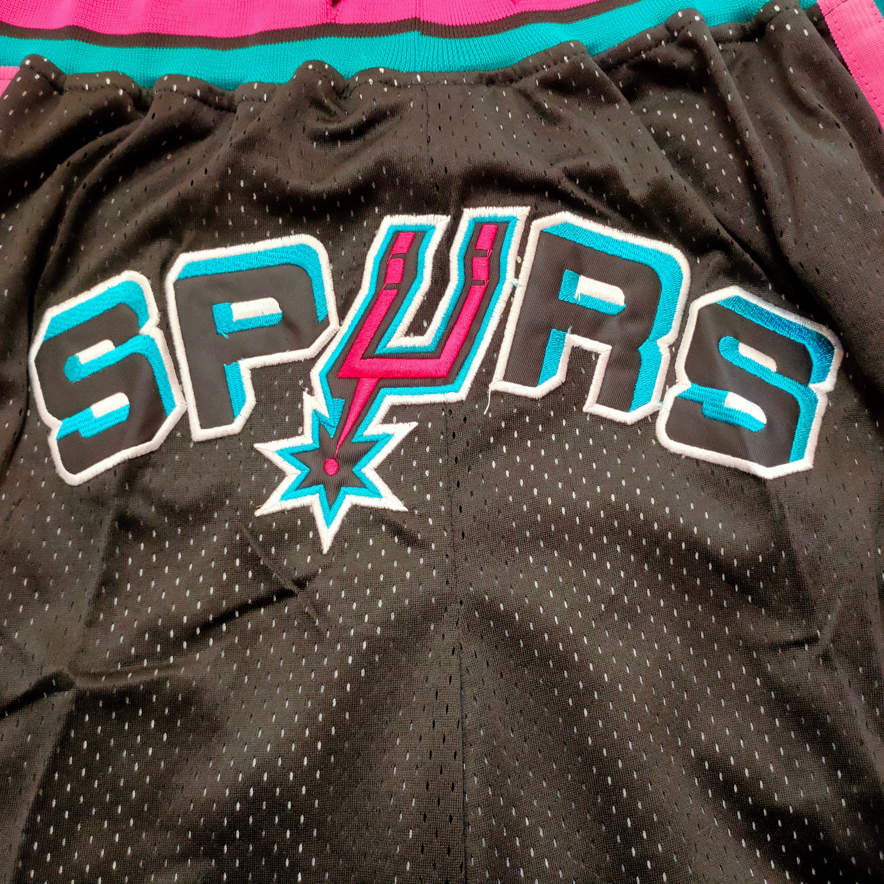 San Antonio Spurs black pocket pants