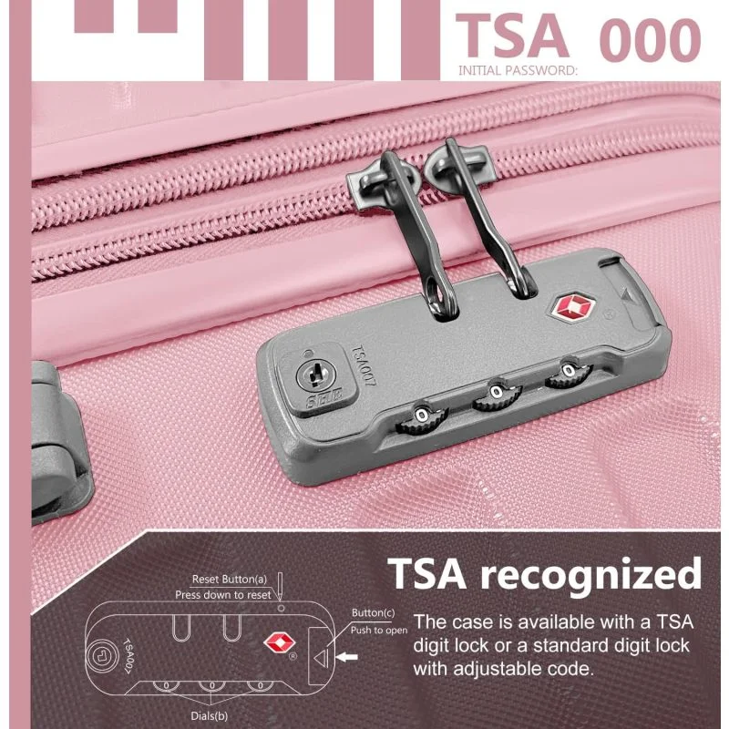 Luggage Sets 6 Piece with Duffel Bags, Hardside Expandable Suitcases with Spinner Wheels TSA Lock, Cream