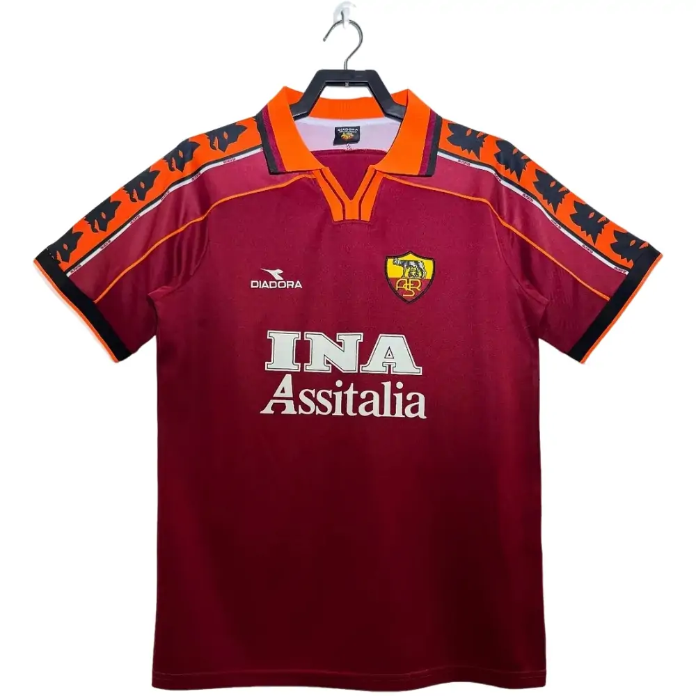 1998/99 Roma Home Retro Jersey-Fans