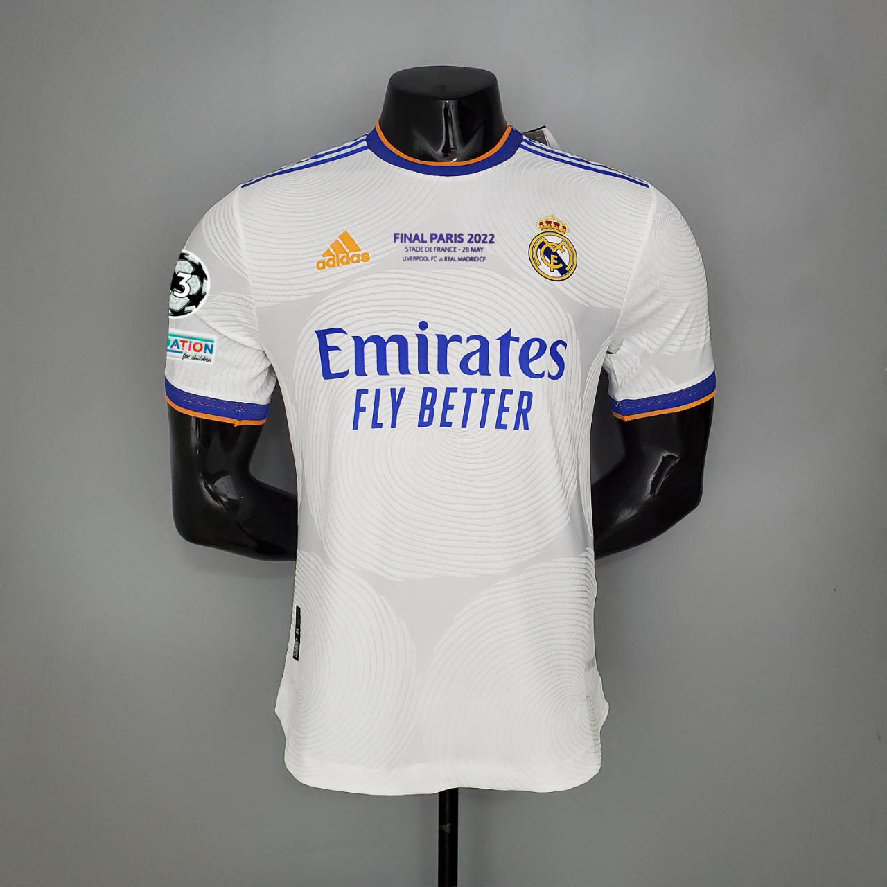 2021/2022 VINI JR.#20 Player Version Real Madrid Home Final Edition Jersey