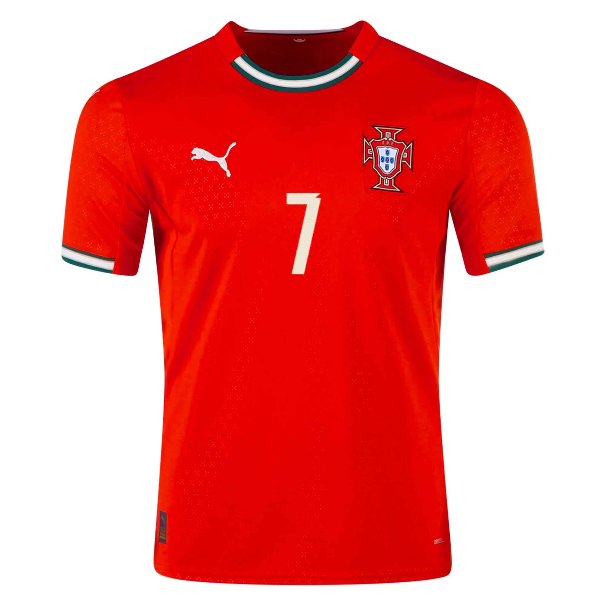 Puma Portugal Cristiano Ronaldo Home Jersey 25/26 (Sport Red/Sugared Almond)