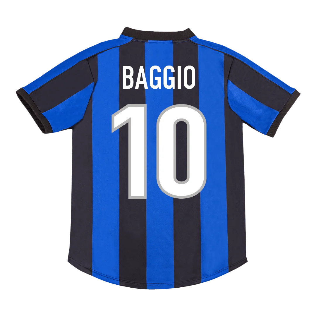 BAGGIO #10 Inter Milan 2009/10 Home Retro Football Jersey