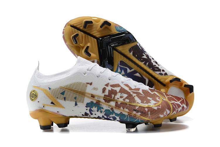 Assassin XIV Cristiano Ronaldo low-top waterproof knitted FG football shoes