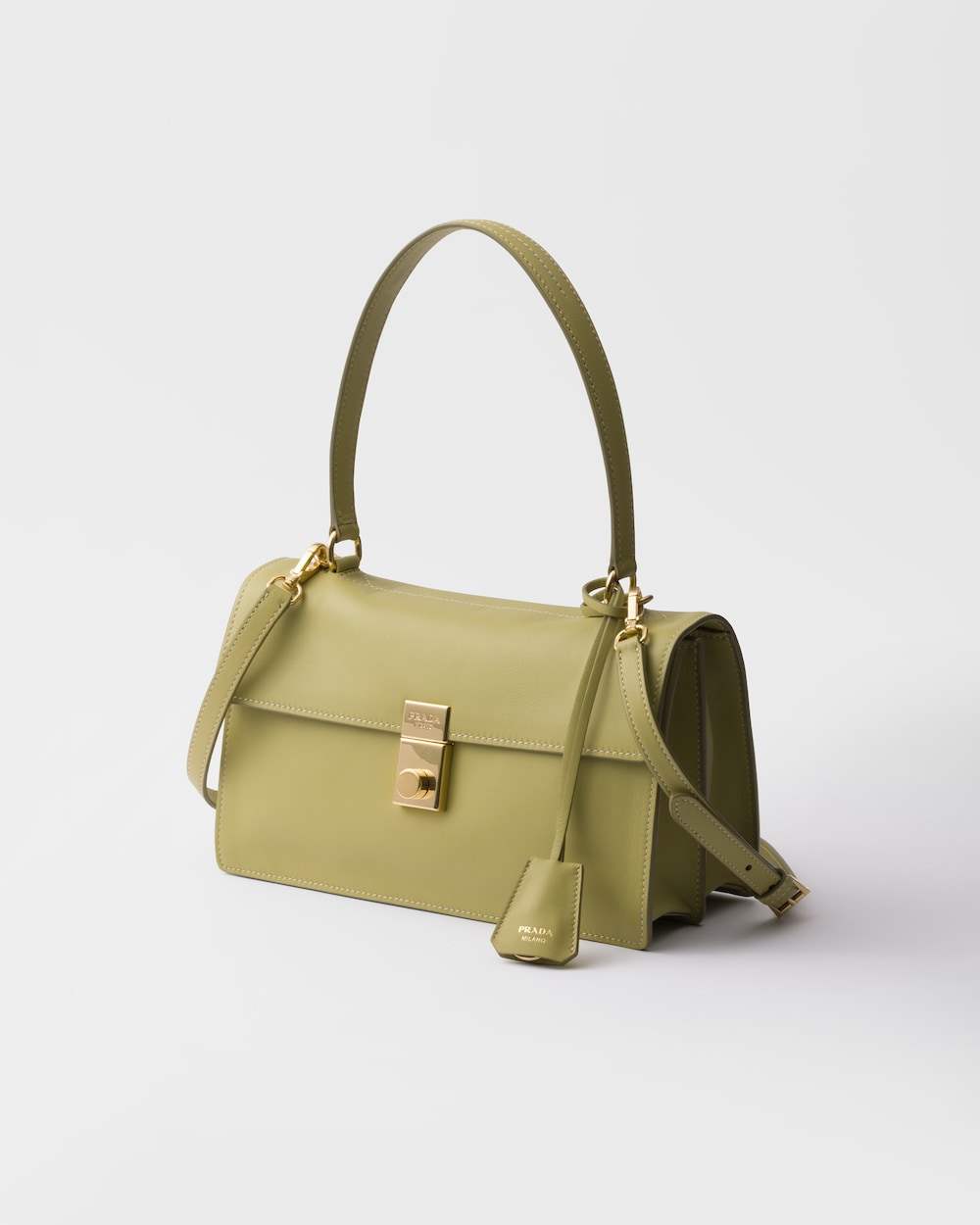 Soft Sound Medium Leather Shoulder Bag