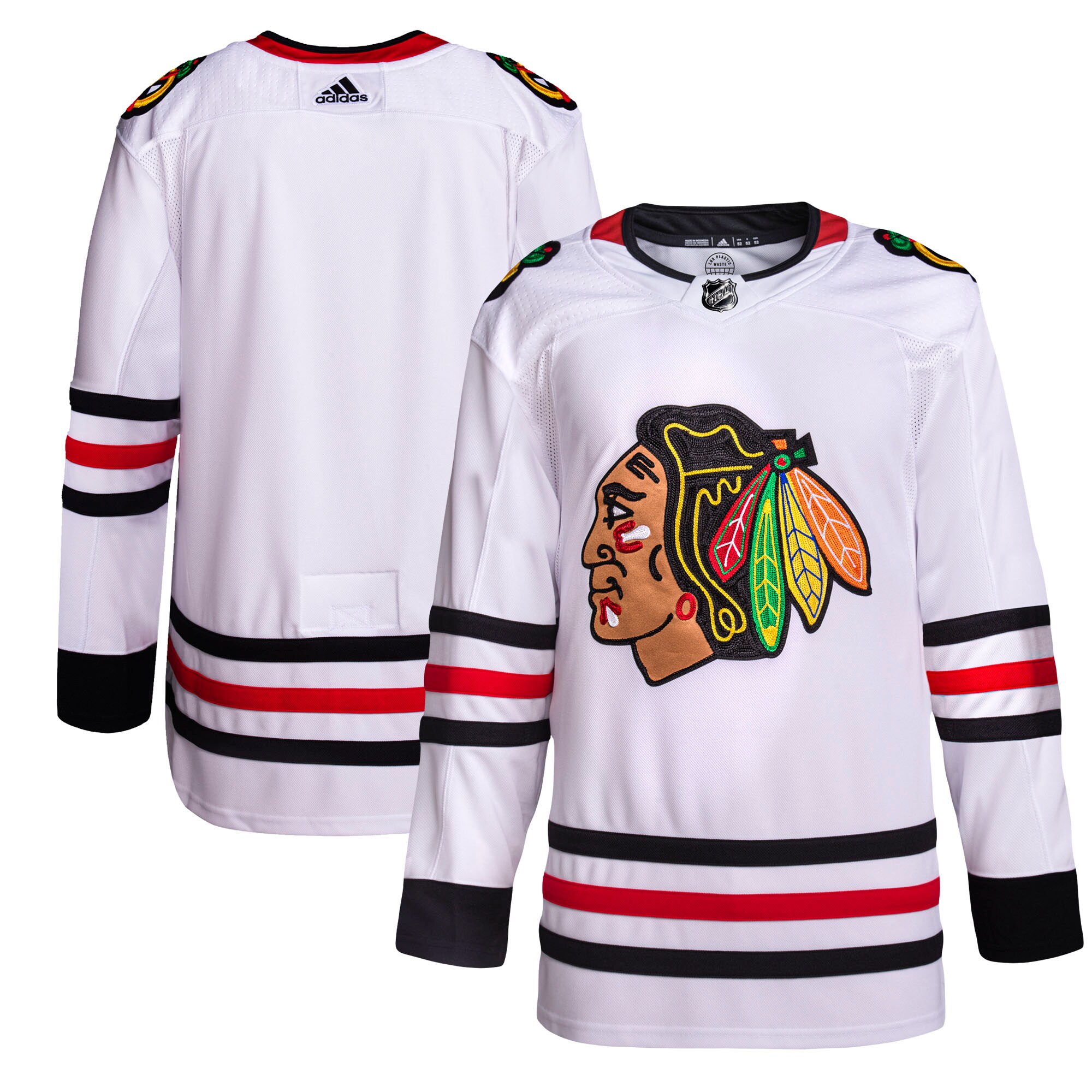 Chicago Blackhawks  Men’s Away Primegreen  Jersey – White