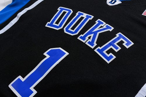 NCAA Duke University No. 1 Irving black jersey