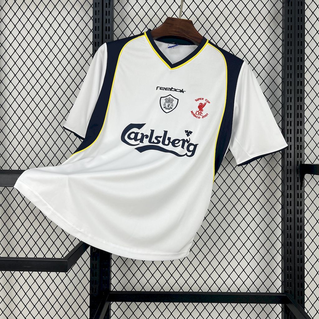 Retro Liver.pool 2001-02 UEFA Super Cup Away Jersey