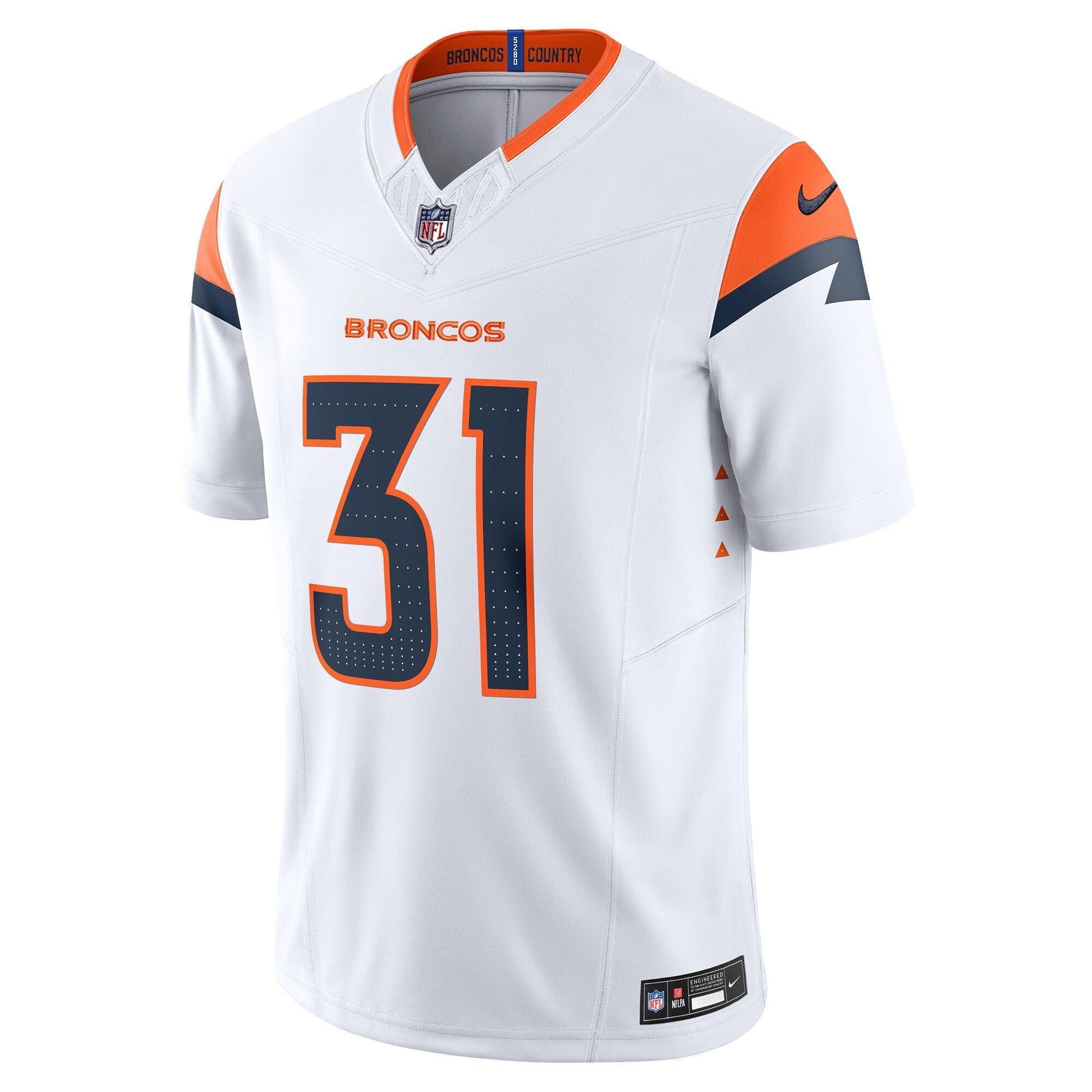 Justin Simmons Denver Broncos Nike Vapor F.U.S.E. Limited Jersey - White