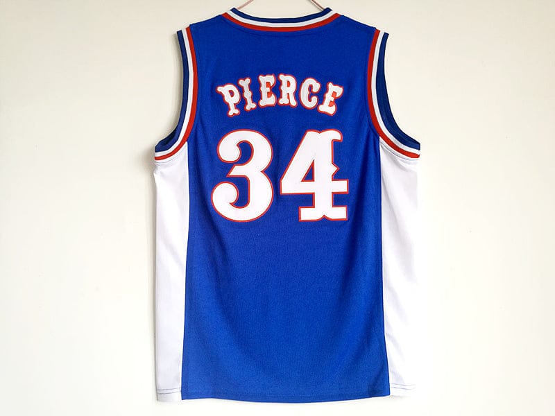 NCAA University of Kansas (kansasi) No. 34 Pierce blue jersey