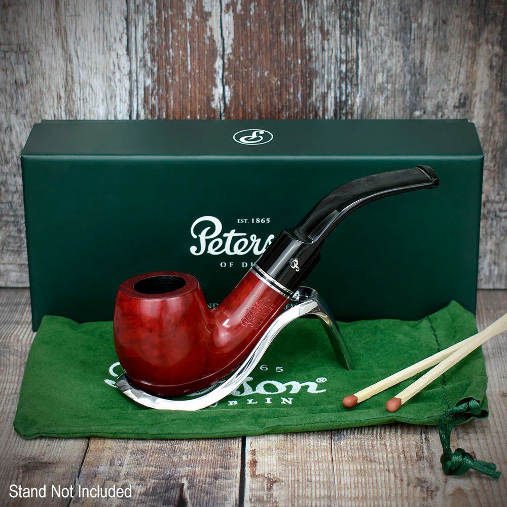 Peterson of Dublin Killarney Red Briar Smoking Pipe - Shape No.221