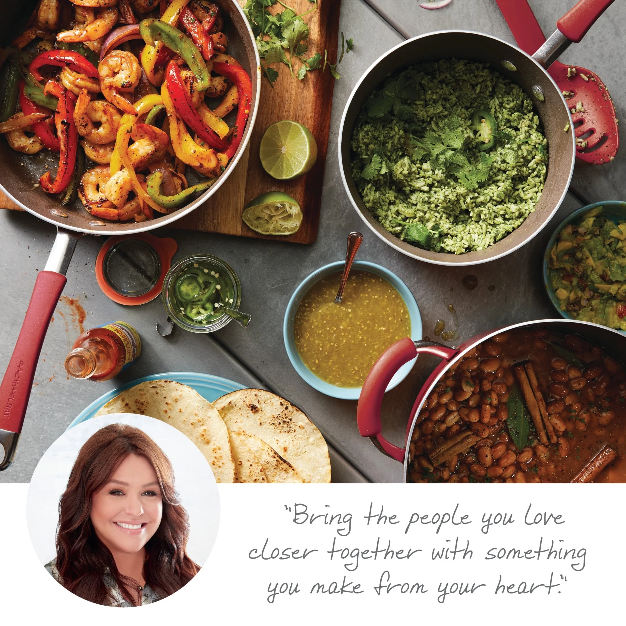 Rachael Ray 12-Piece Cucina Nonstick Pots and Pans Set, Cookware, Set Cranberry