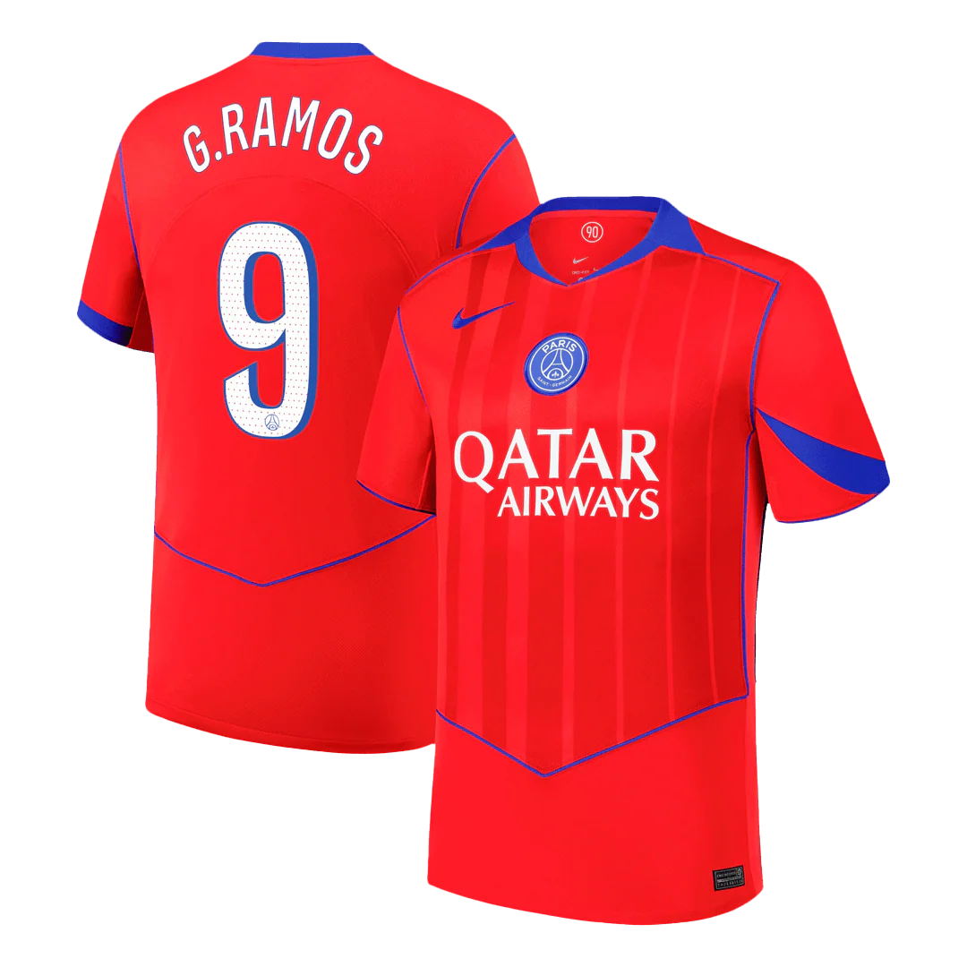 G.RAMOS #9 PSG Third Away Soccer Jersey 2025/26