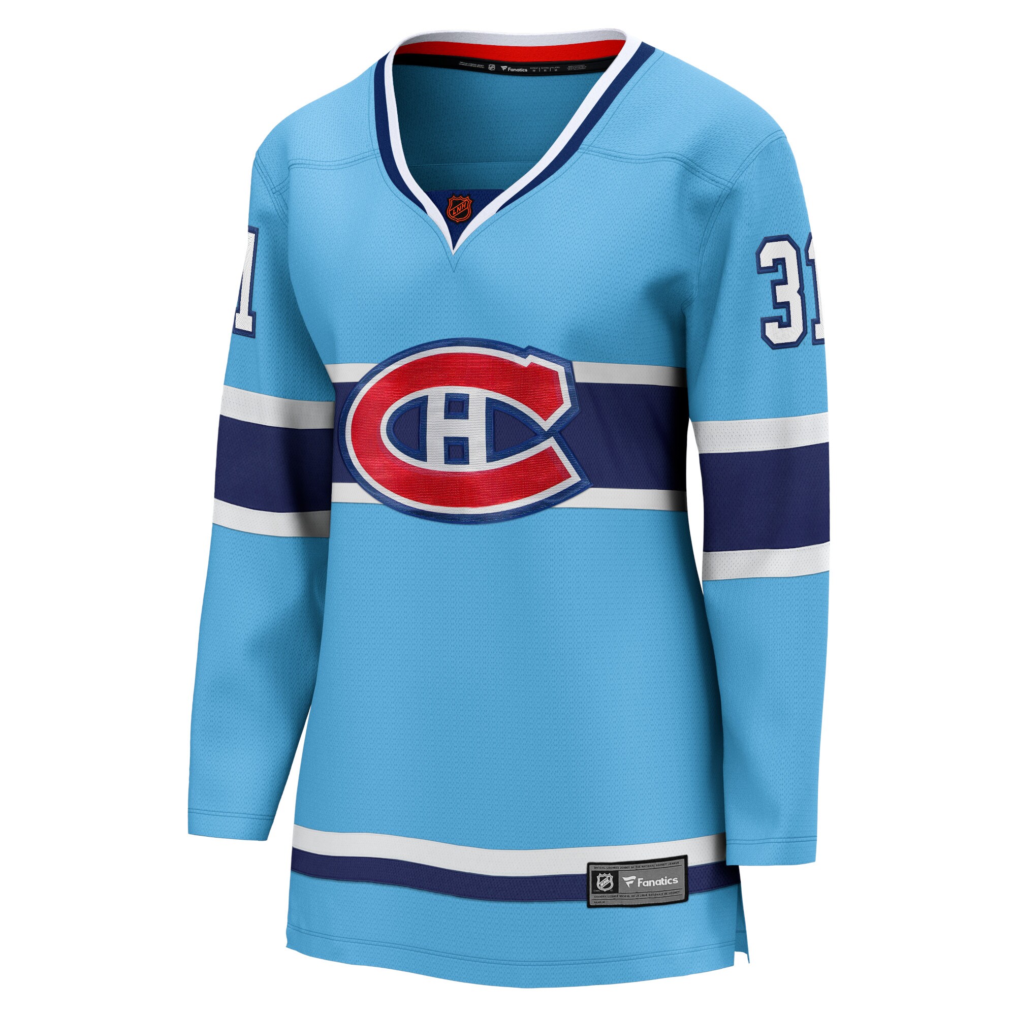 Carey Price Montreal Canadiens Fanatics Women’s Special Edition 2.0 Breakaway   Jersey – Light Blue