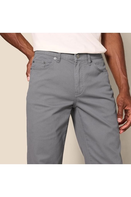 Men's 5-Pocket Stretch Twill Pants