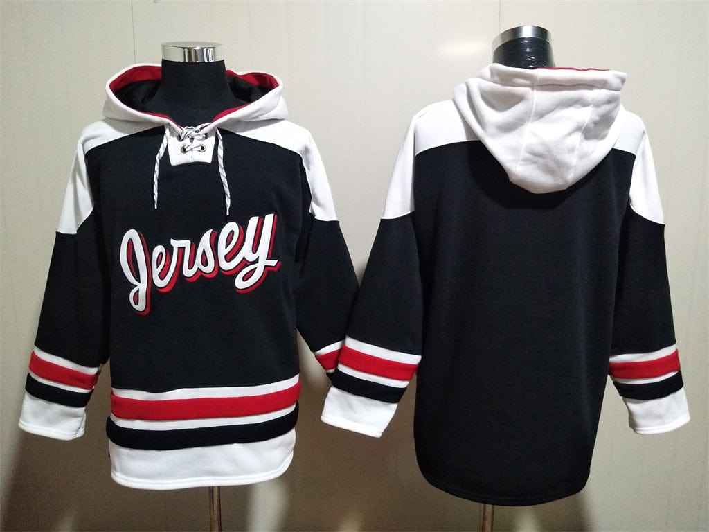 New Jersey Devils Hoodie Blank Version (Black)