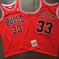 Chicago Bulls Pippen 33 Red MN