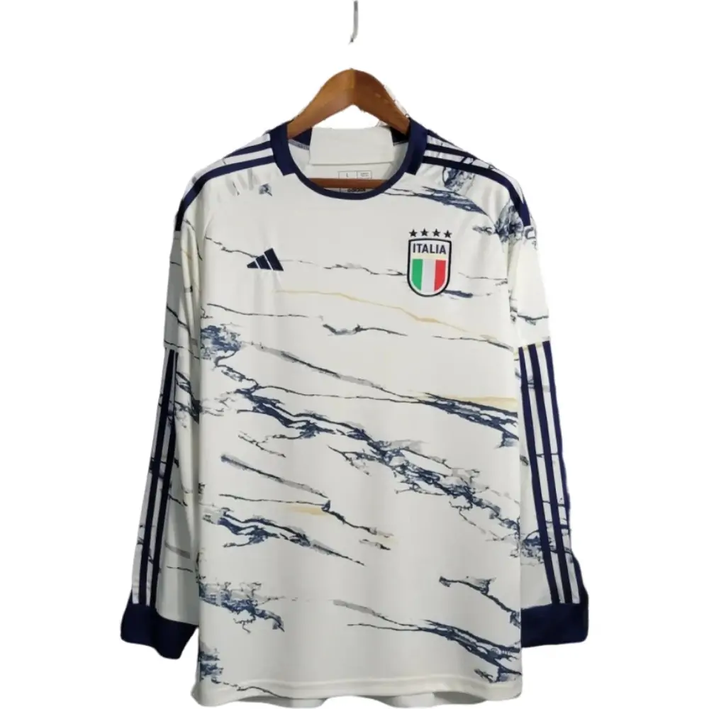 2023/2024 Italy Away Long Sleeve Fan Jersey