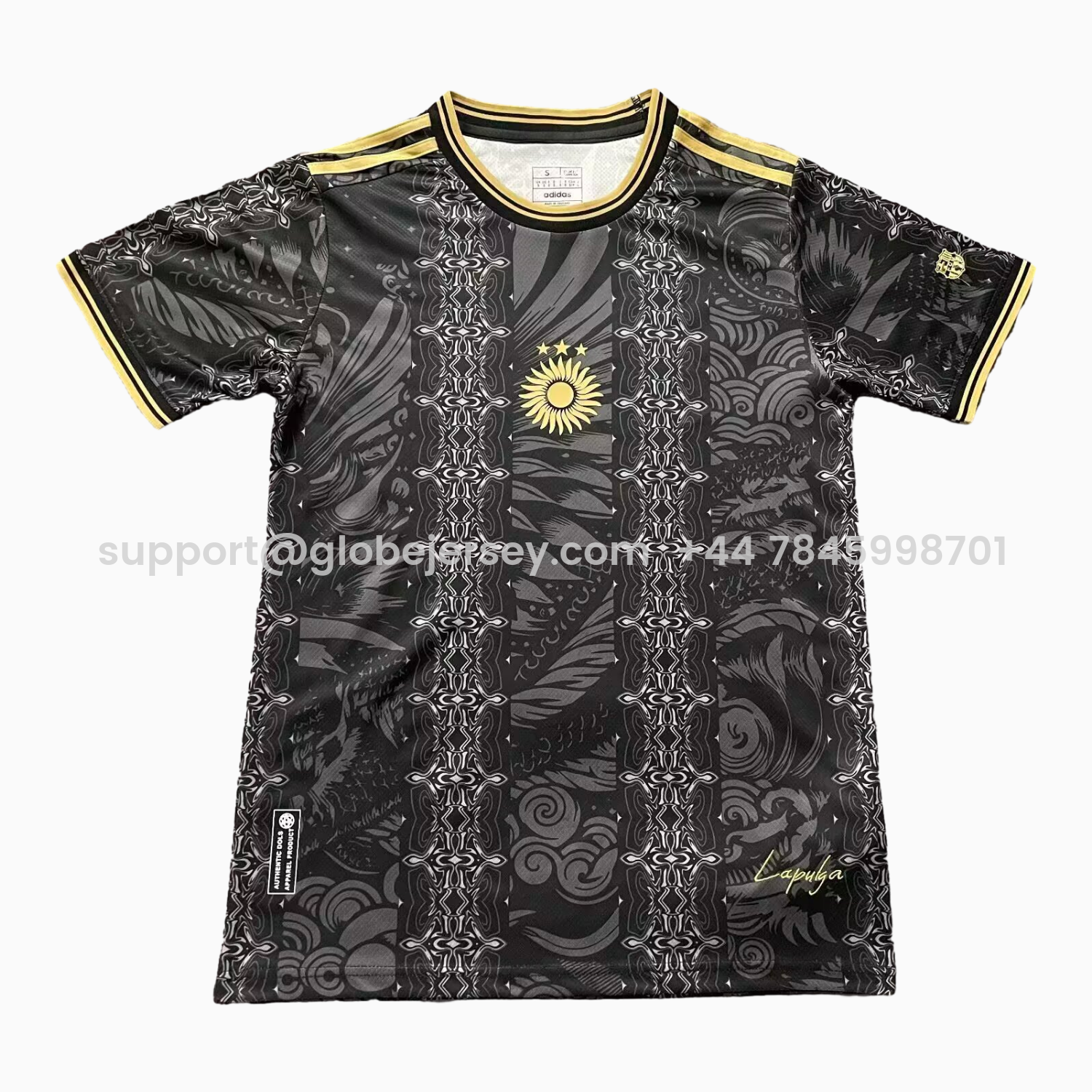 Argentina 2026 COMMA Black Messi Special Jersey - Fans Version