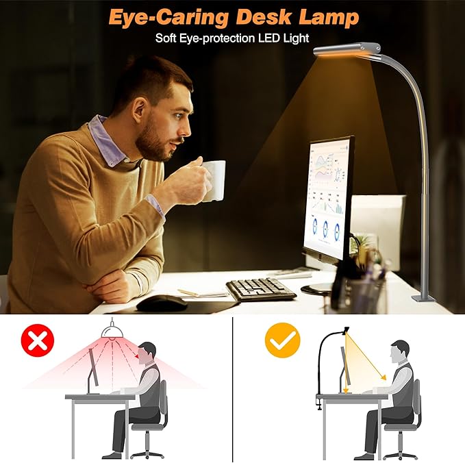 LED Desk Lamp for Office Home