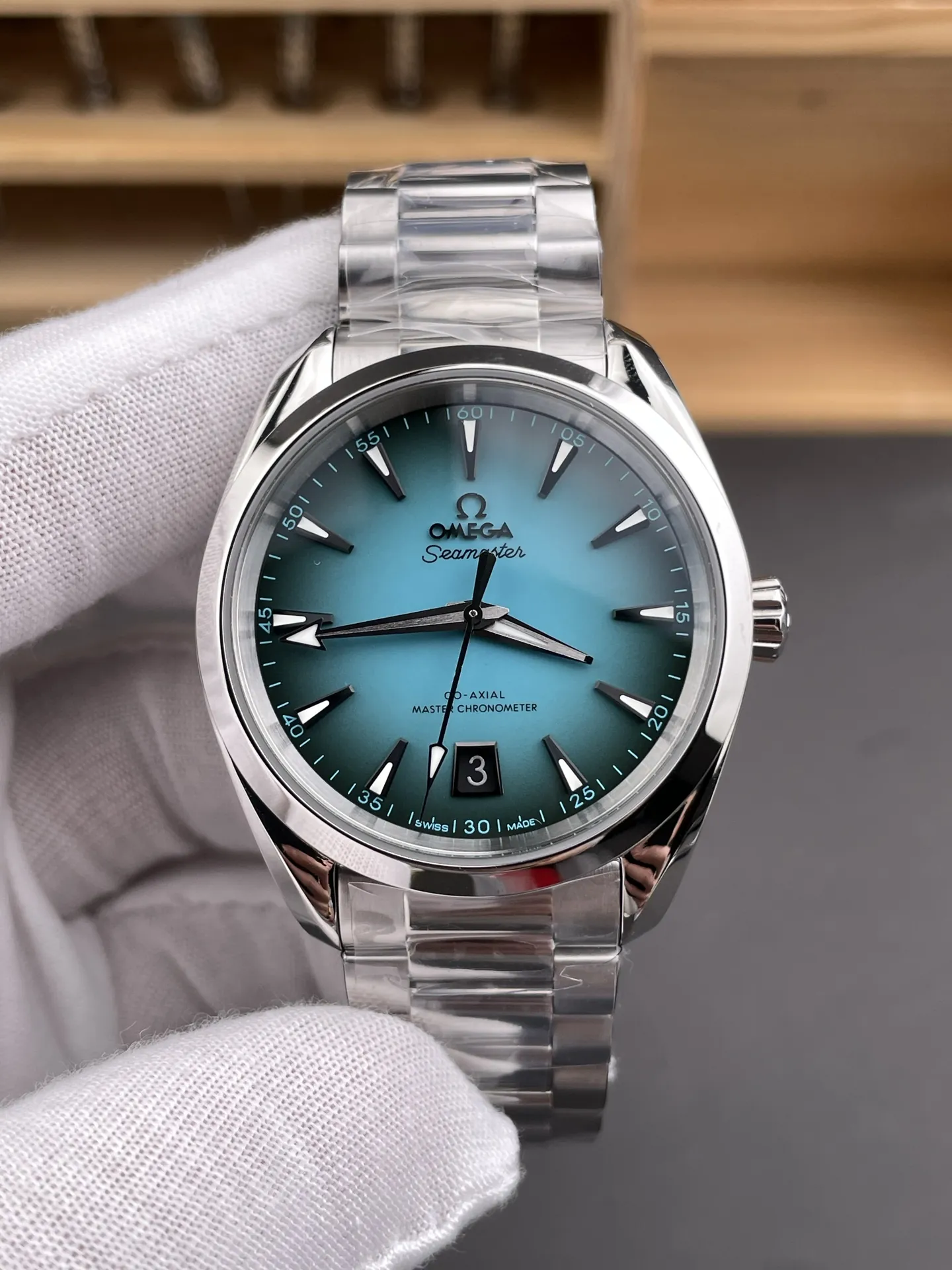 Omega Seamaster Turquoise 38mm