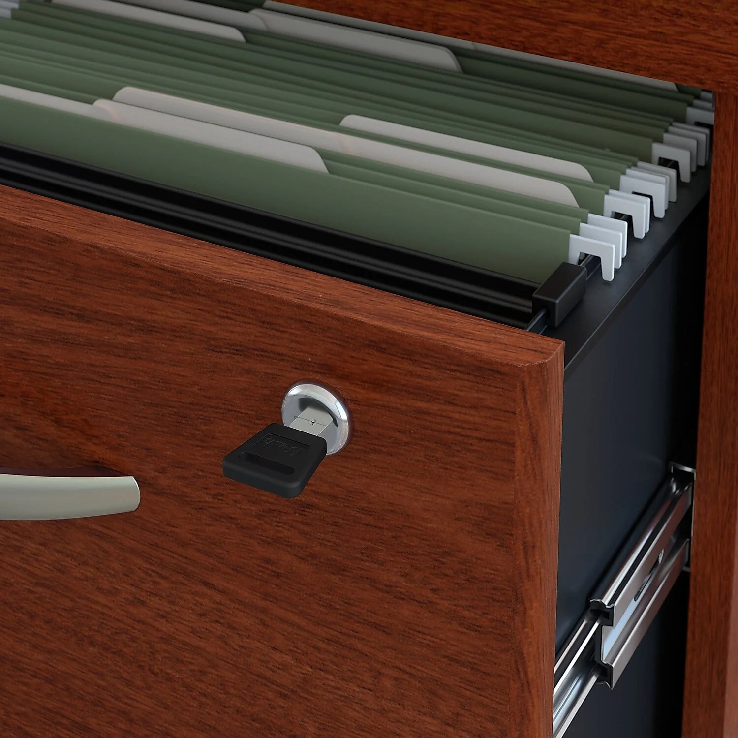 Bush 2-Drawer Ped. Mobile F/F 15-3/4