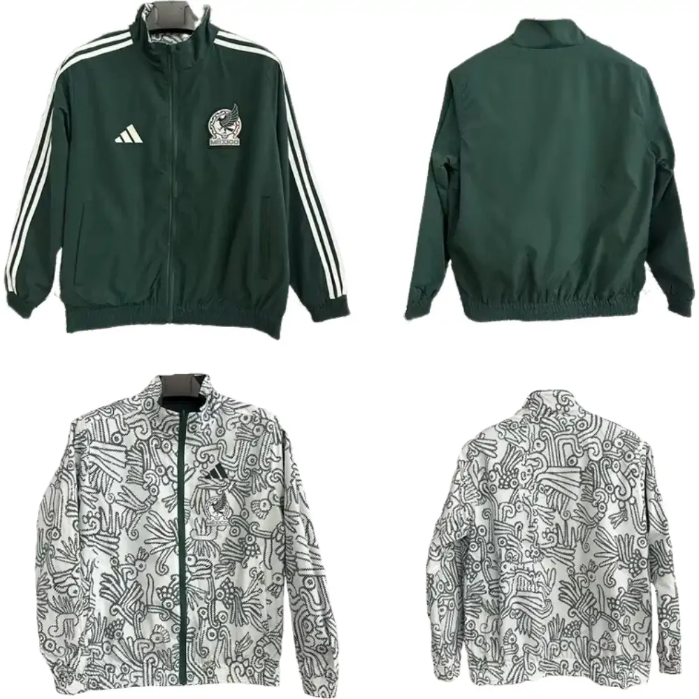 Mexican retro double-faced trench coat