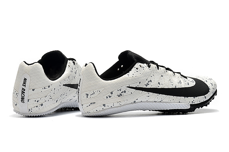 Zoom Rival S9 black and white knitted sprint track and field shoes