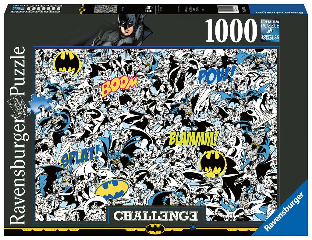 Challenge: Batman – 1000 Piece Jigsaw Puzzle (Ravensburger)