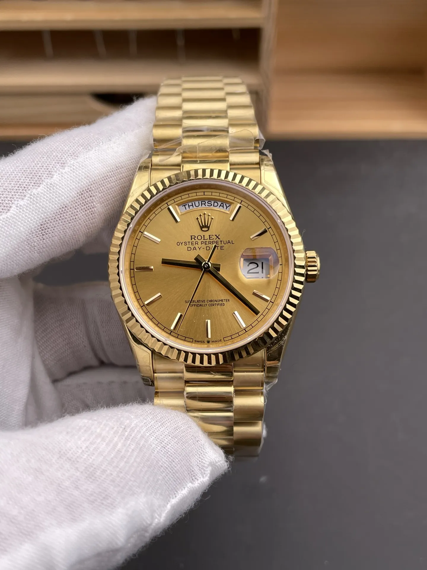 Rolex Day-Date Champagne 36mm