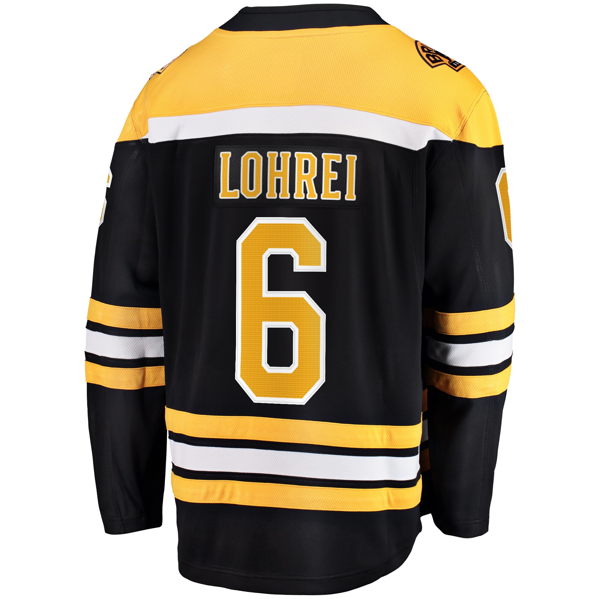 Mason Lohrei Boston Bruins Fanatics Home Premier Breakaway  Jersey – Black