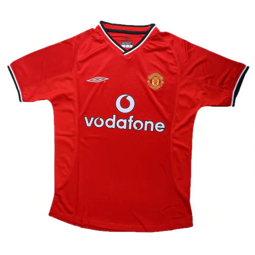Manchester United 2000/02 Home Retro Soccer Jersey