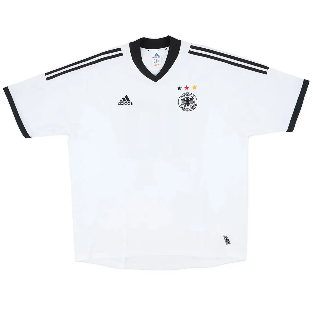 Retro Germany Home Football Jersey 2002