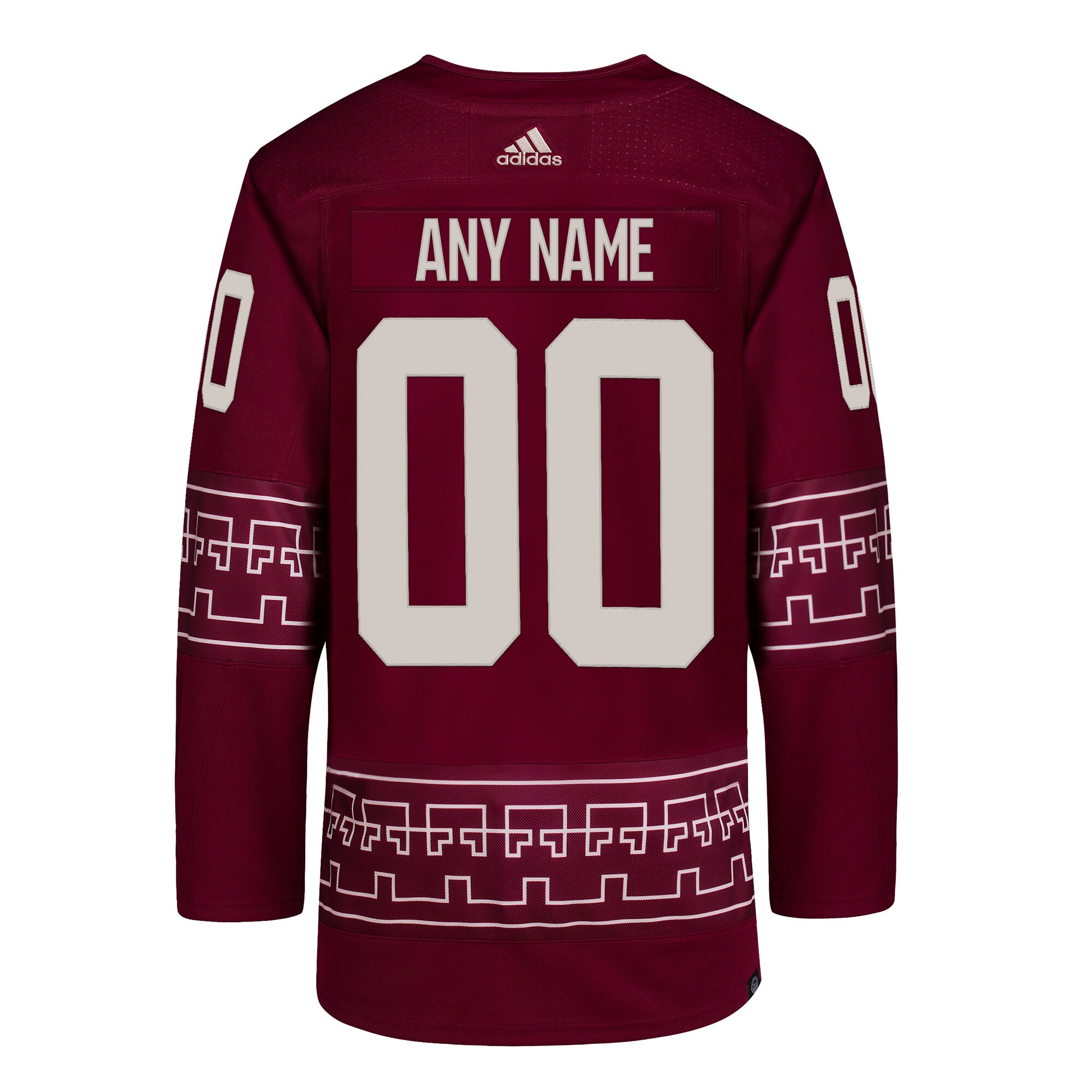 Arizona Coyotes   Alternate  Primegreen  Custom Jersey – Garnet