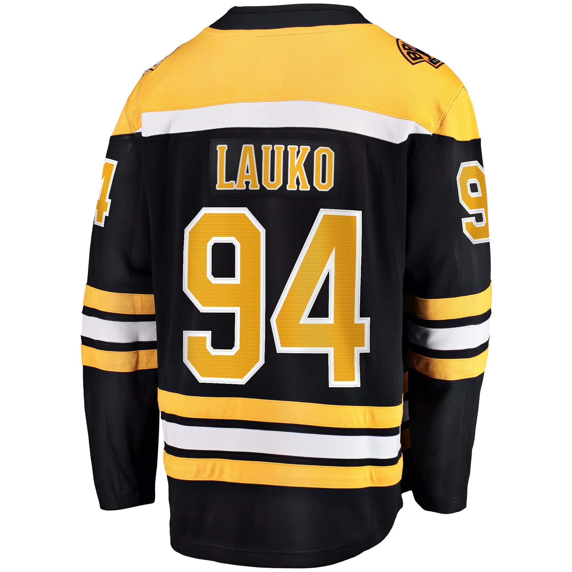 Jakub Lauko Boston Bruins Fanatics Home Premier Breakaway  Jersey – Black