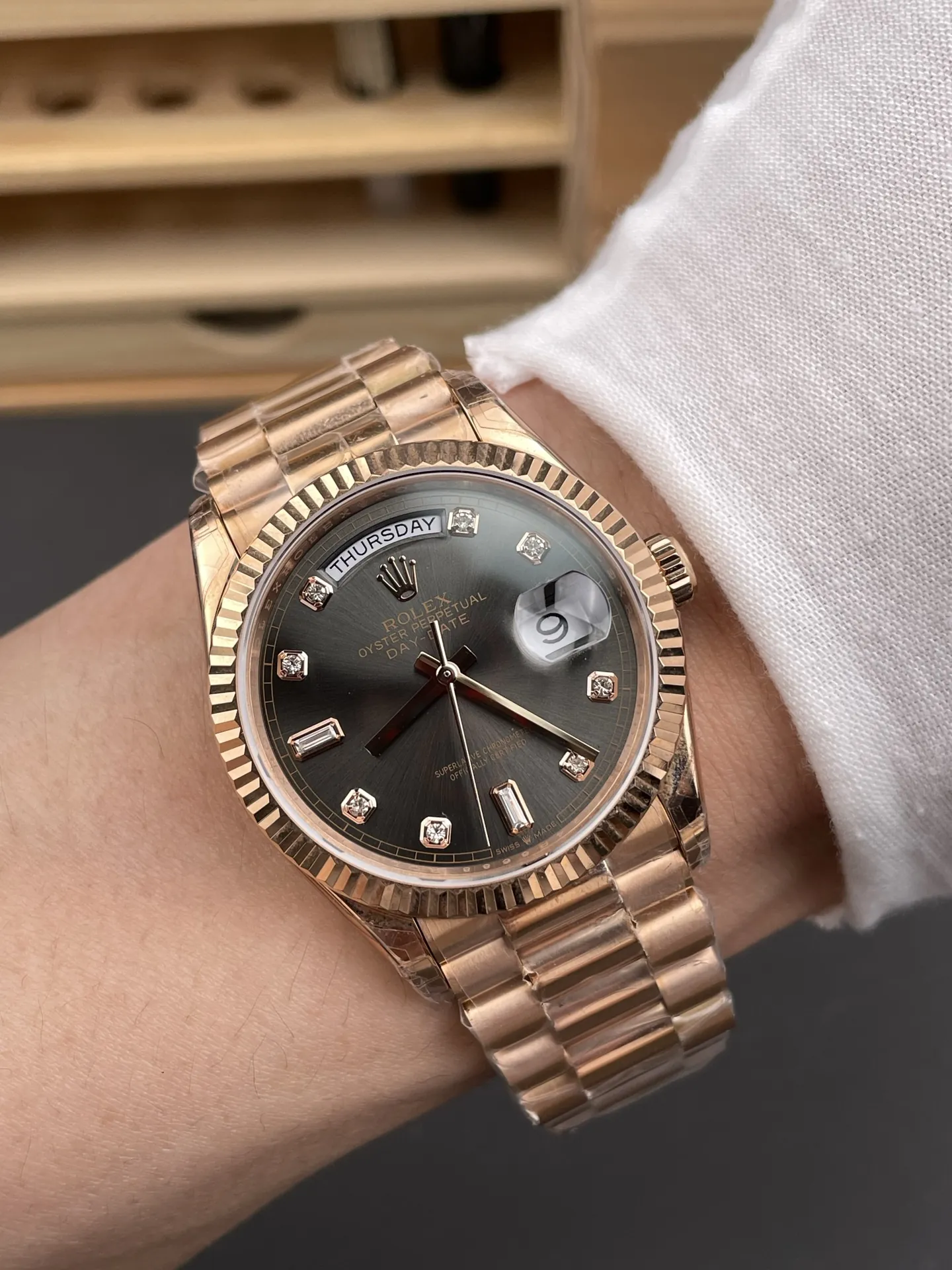 Rolex Day-Date Rose Gold 36mm