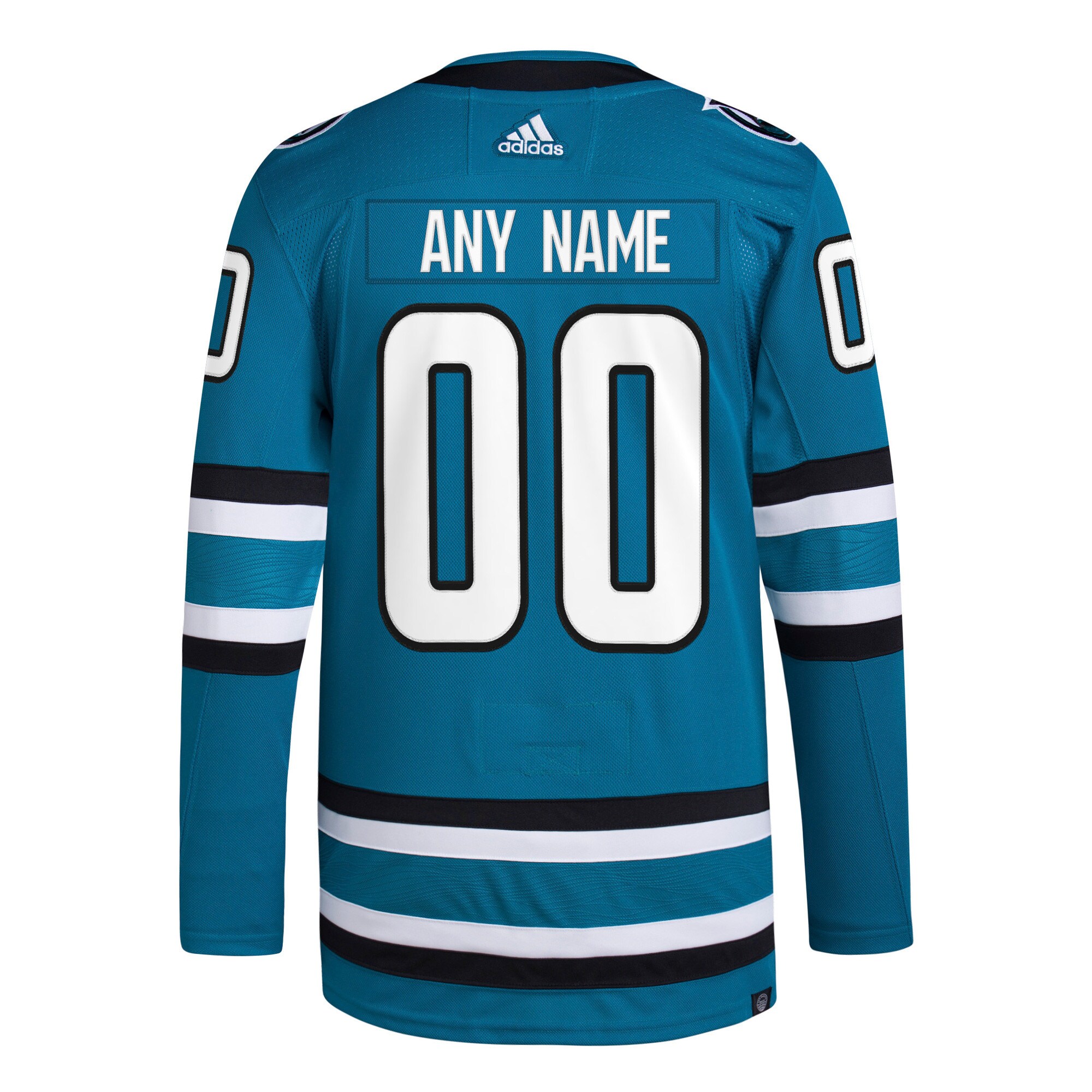 San Jose Sharks   Home  Primegreen  Custom Jersey – Teal