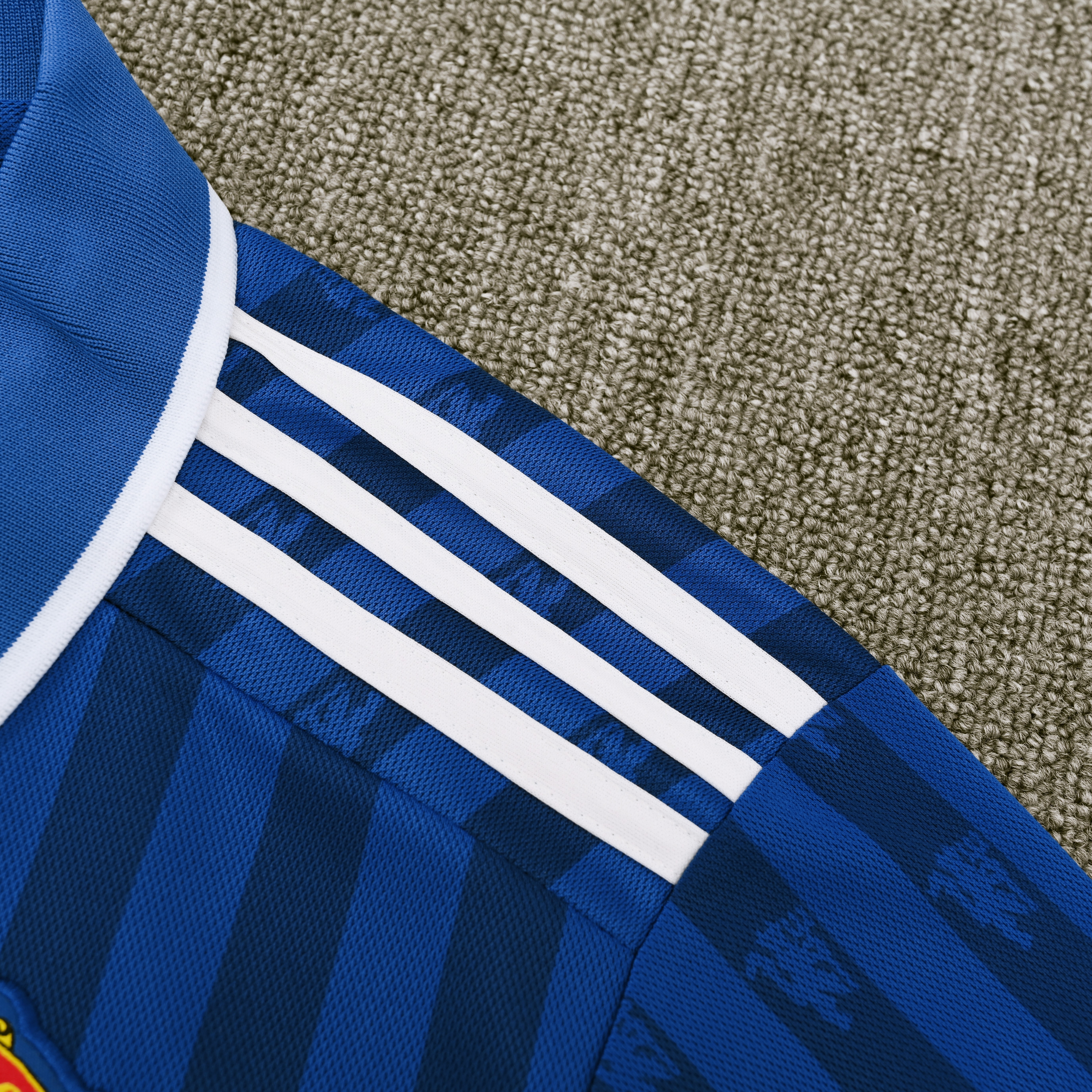 25-26 Manchester United (POLO) Blue Training Jersey - Fan Edition