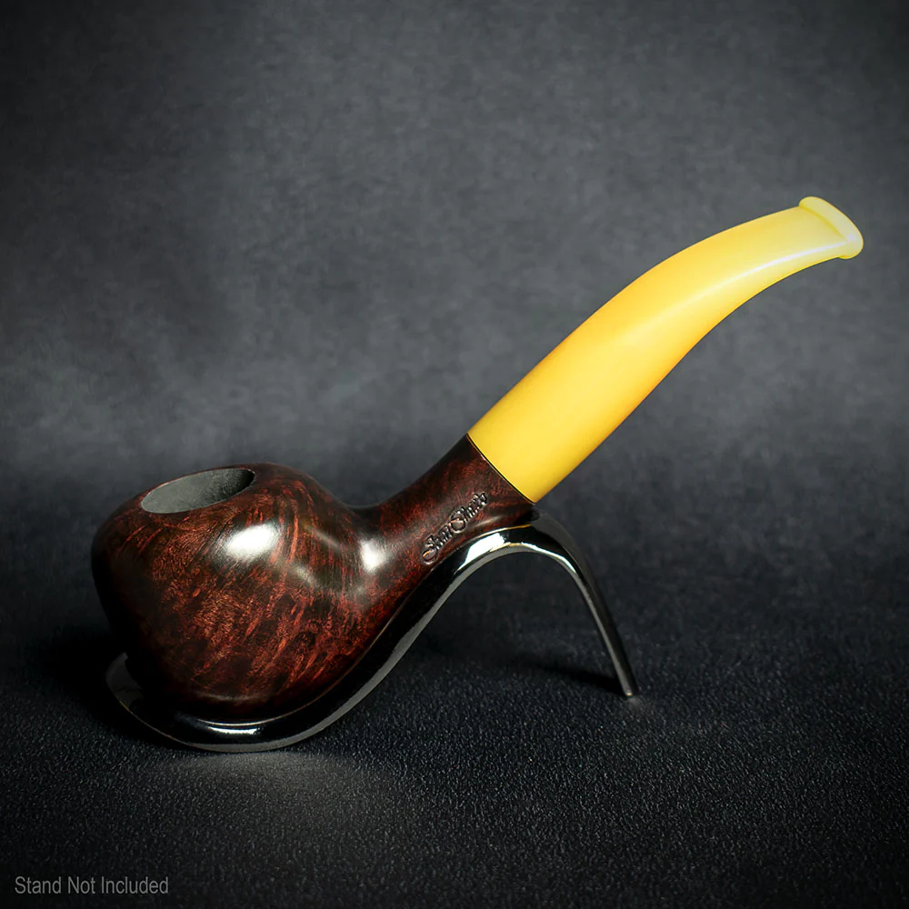 Jean Claude 9mm Yellow Tortoise Shell Briar Smoking Pipe - Shape 51