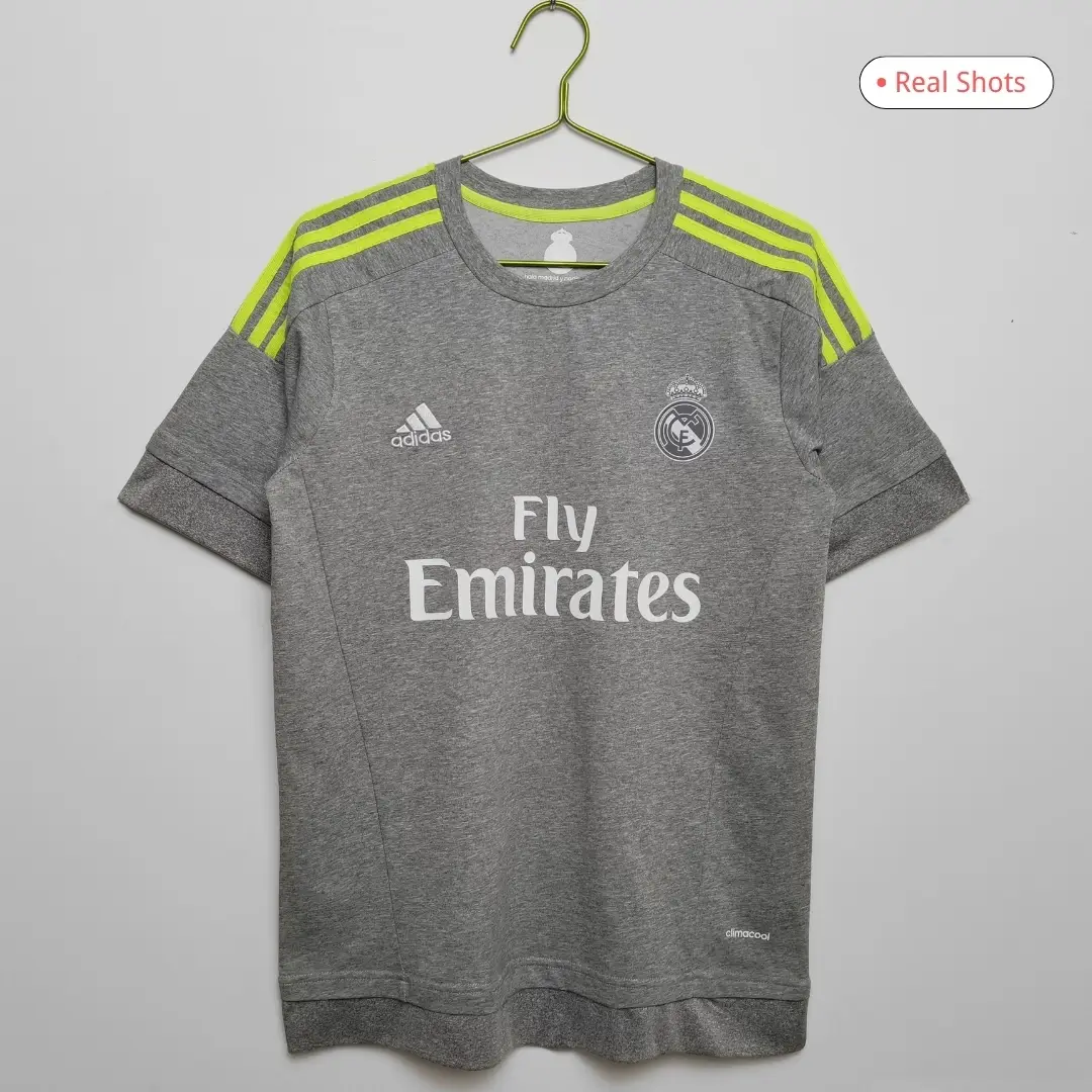 Real Madrid 2015/16 Away Retro Soccer Jersey