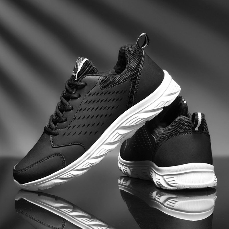 Student Casual Sports shoes black running shoes for men