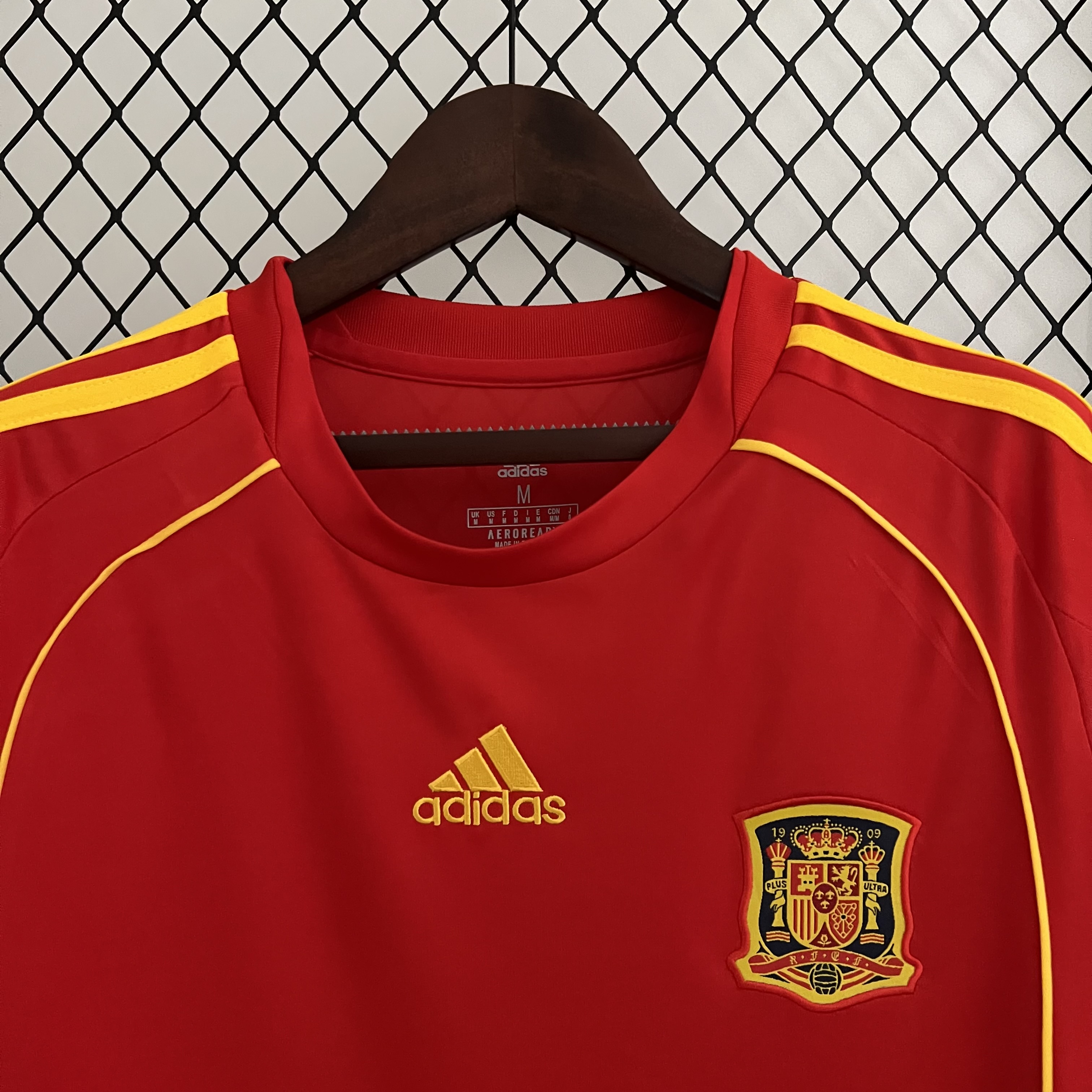 2008 Spain Home Retro Jersey 1:1 Thai Quality - Fans Edition