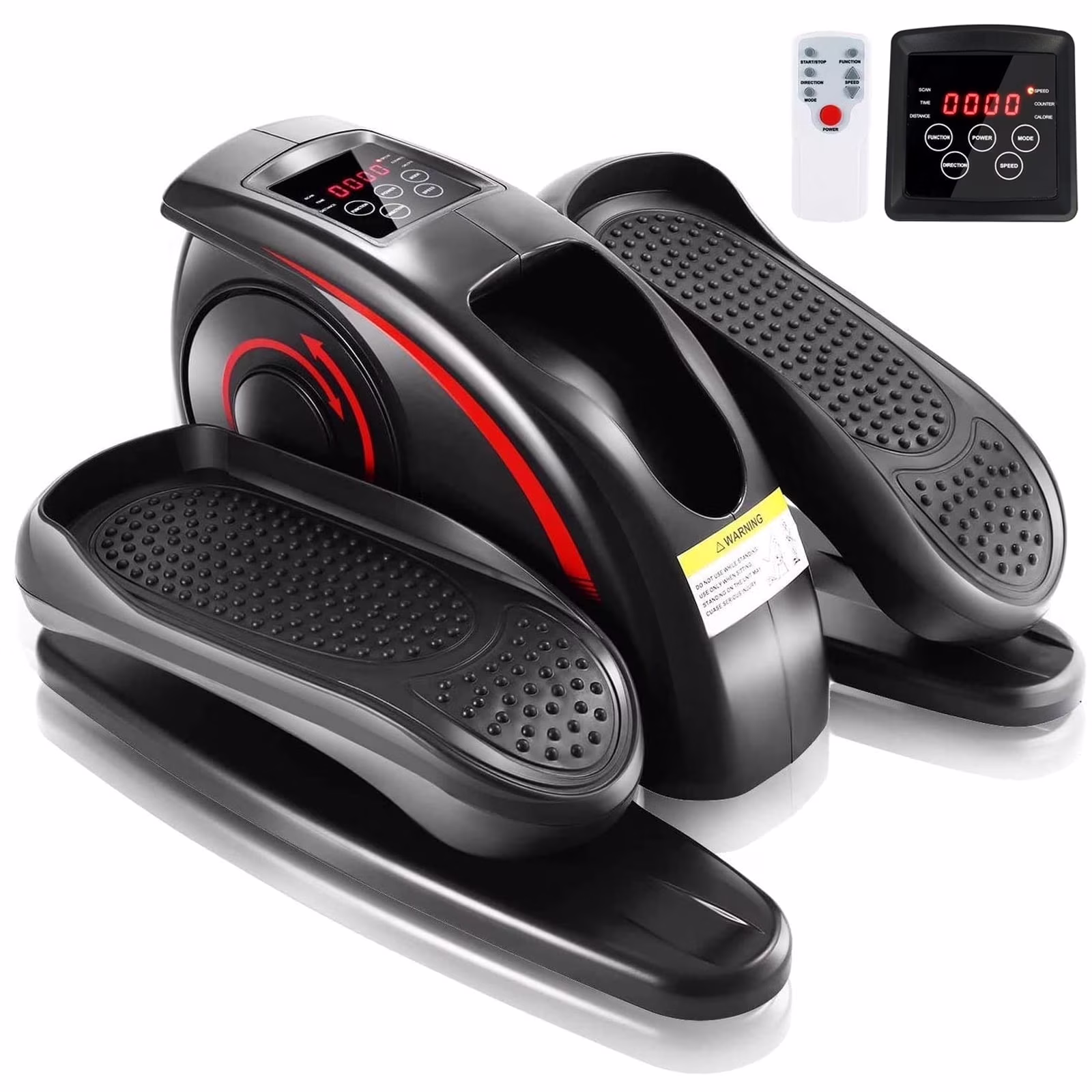 CATGOOD Under Desk Elliptical, Electric Seated Foot & Leg Pedal Exerciser While Sitting for Seniors