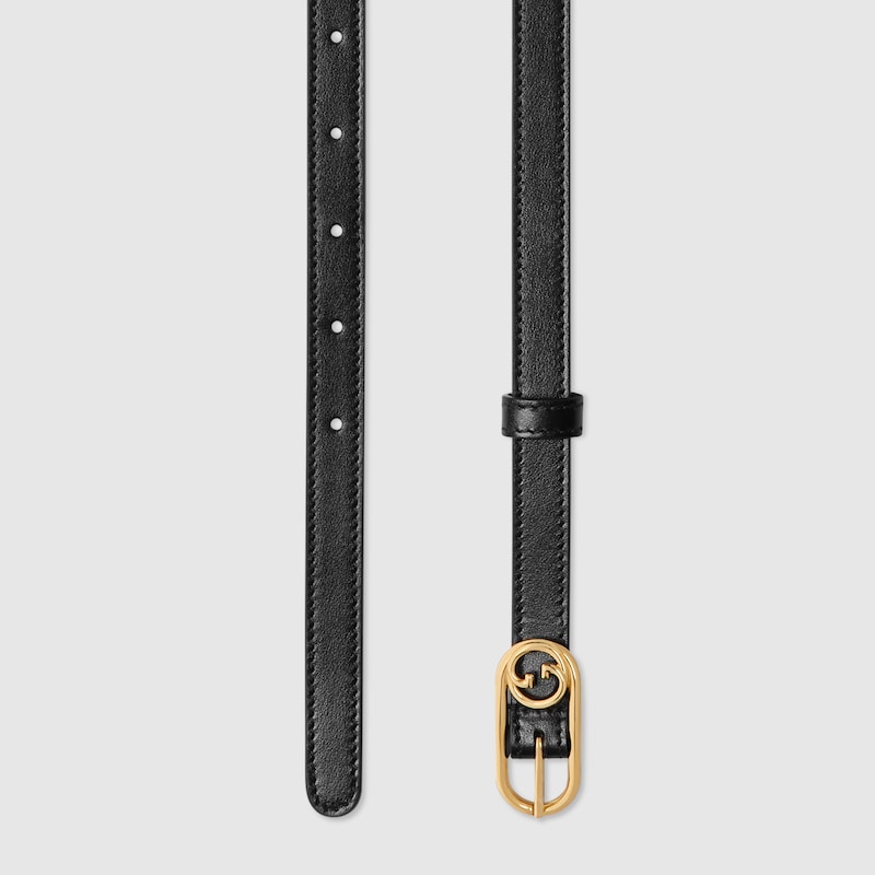 Thin belt with Round Interlocking G