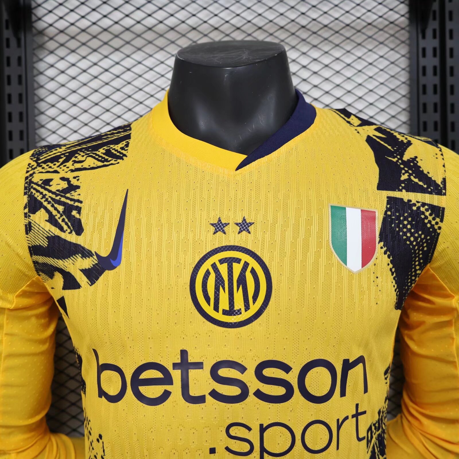 2025-26 New Season Inter Milan Second Away Long Sleeve Jersey - Player Edition
