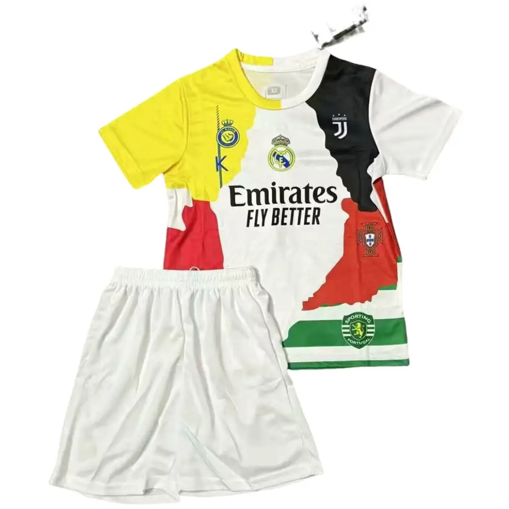 2025-26-C Ronaldo Memorial Edition-Jersey-Children's Set